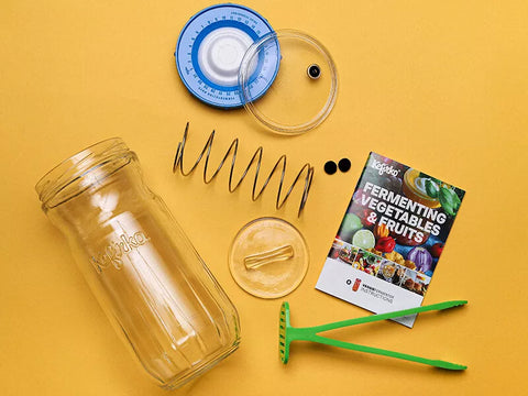 Image of KEFIRKO DIY Glas Veggie (1.4L) / BLAU