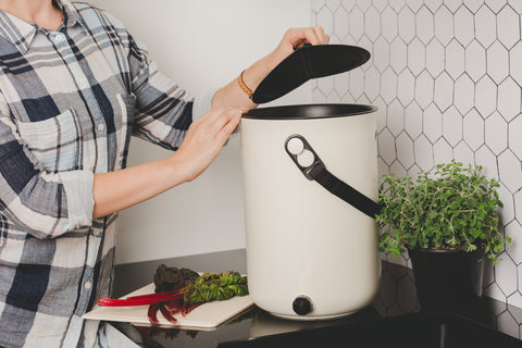 Image of SKAZA® Küchenkomposter Bokashi ORGANKO / WEISS