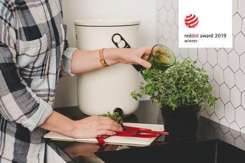 Image of SKAZA® Küchenkomposter Bokashi ORGANKO / WEISS