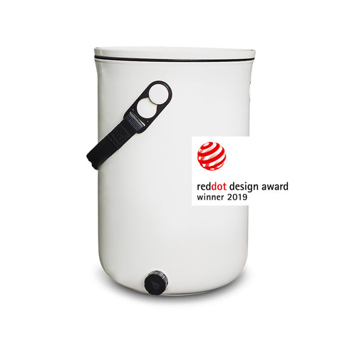 Image of SKAZA® Küchenkomposter Bokashi ORGANKO / WEISS