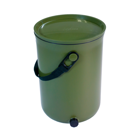 Image of SKAZA® Küchenkomposter Bokashi ORGANKO 2 (Weiss/Beige/Olive)