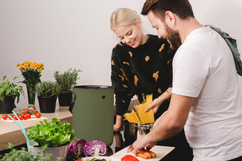 Image of SKAZA® Küchenkomposter Bokashi ORGANKO / OLIVE