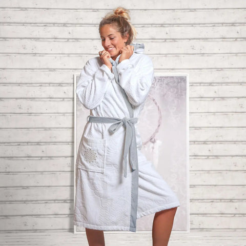 Image of THE SPIRIT OF OM® Feng-Shui Bademantel (Damen)