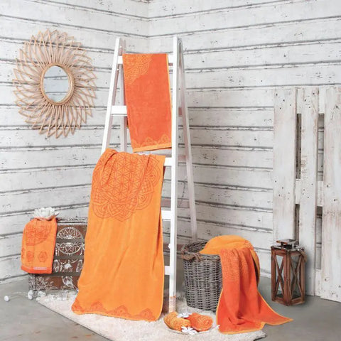 Image of THE SPIRIT OF OM® Feng Shui Badetuch (2-farbig)