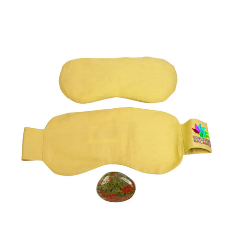 Image of EDELSTEIN BALANCE® Augenkissen GELB / REGENERATION