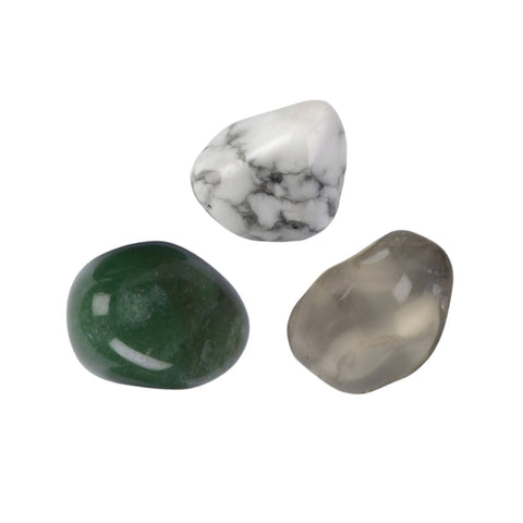 Image of EDELSTEIN BALANCE® Augenkissen GRÜN / ANTI-STRESS