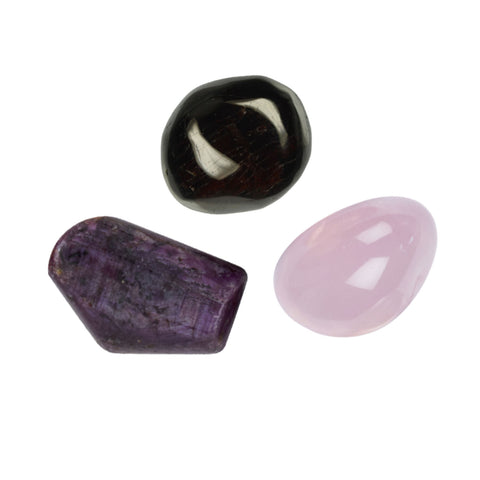 Image of EDELSTEIN BALANCE® Augenkissen ROT / LEBENSFREUDE