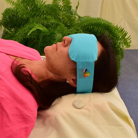 Image of EDELSTEIN BALANCE® Augenkissen TÜRKIS / GELASSENHEIT