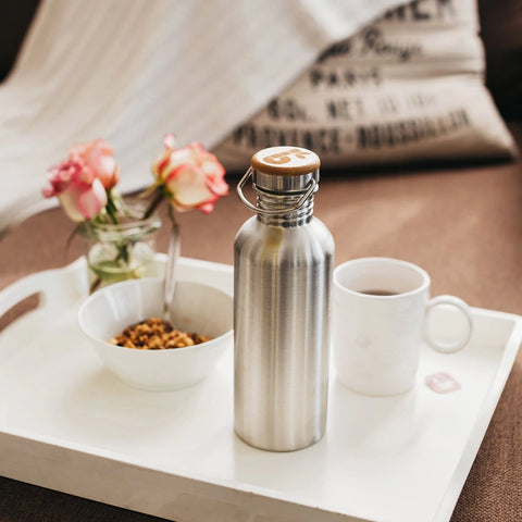 Image of BAMBAW® Edelstahl Wasserflaschen (750ml/500ml)