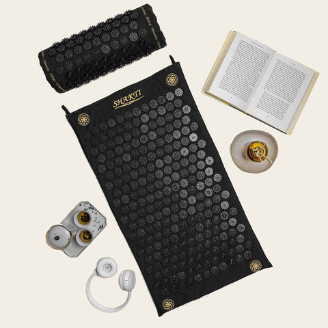 Image of SHAKTI MAT® Akupressur-Matte (XL) ORIGINAL / SCHWARZ