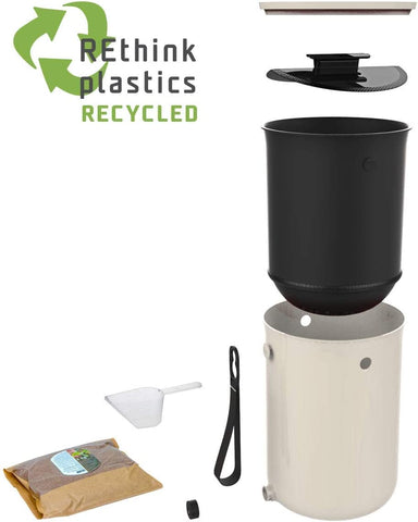 Image of SKAZA® Küchenkomposter Bokashi ORGANKO / WEISS