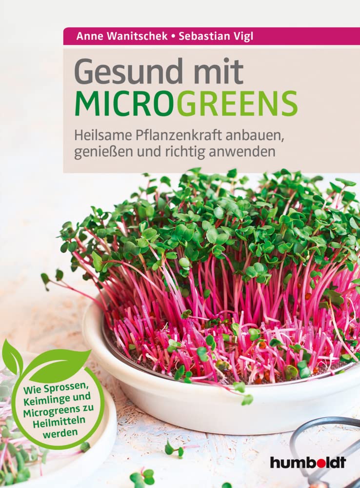 BUCH "Gesund mit Mikrogreens" (Anne Wanitschek / Sebastian Vigl)