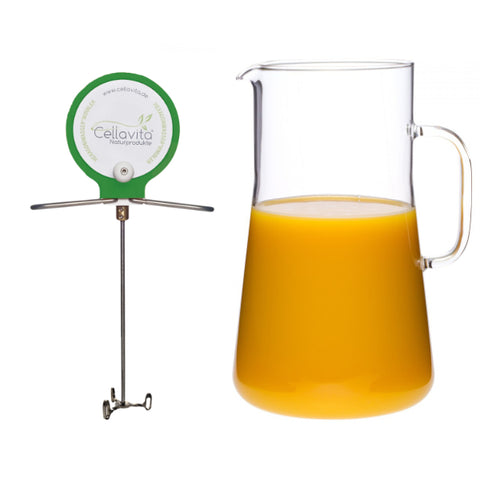 Image of CELLAVITA Wirbler + JENA TRENDGLAS Saftkrug (2,5l) Set