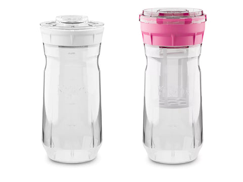 Image of KEFIRKO DIY Cheese Maker + Kefir Set (2x1,4L) / WEISS-PINK