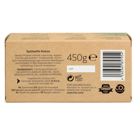 Image of FAIR ZONE® Spülseife Kokos (450g)