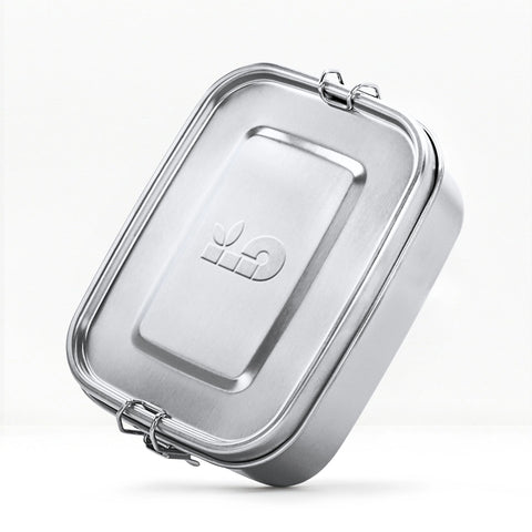 Image of BAMBAW® Edelstahl Lunchbox (1400ml/800ml)