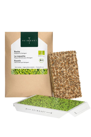 Image of HEIMGART® Microgreen Saatpads (2Stk) / Rucola (Rauke)
