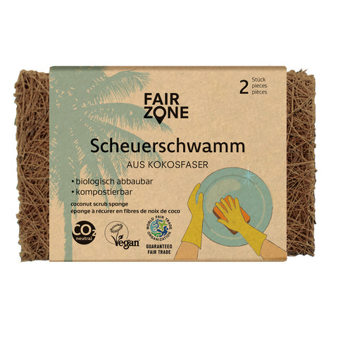 Image of FAIR ZONE® Scheuerschwamm (2 Stk.)