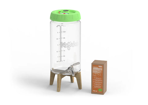 Image of KEFIRKO DIY Kombucha Fermenter STARTER-KIT / MINT