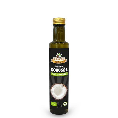 Image of DR.GOERG Premium Bio Kokosöl flüssig (250ml/500ml)