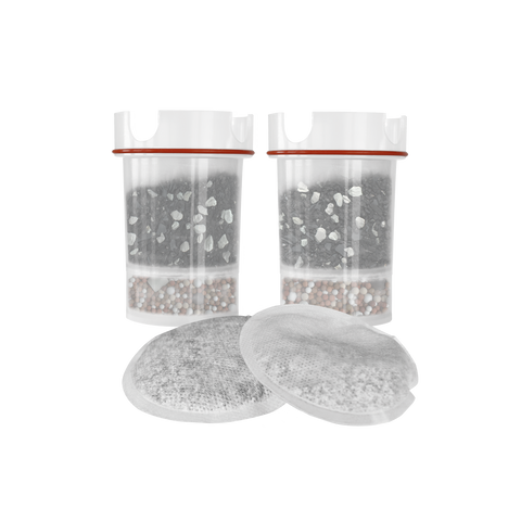 Image of MAUNAWAI KINI® Halbjahres-Set (Edelschungit Vorfilter-Pads) / 2+2