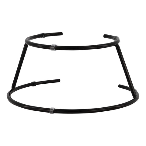 Image of MINNICO® Dispenser Porzellan-Ei (5L) Zubehör / Metallständer (Schwarz/Silber)