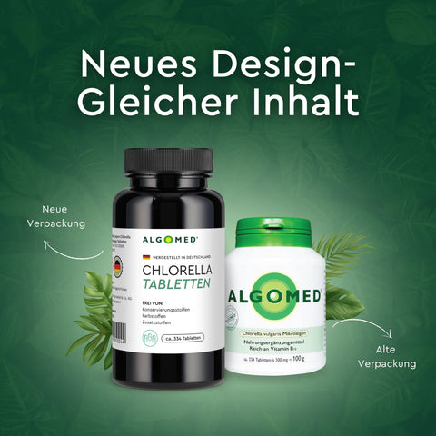 Image of ALGOMED® Chlorella Algen Tabletten (100g/350g)