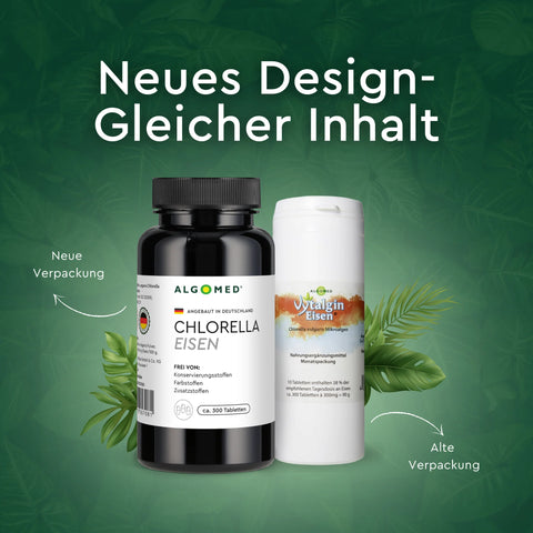 Image of ALGOMED® Chlorella Eisen (90g/2x90g) NEU!