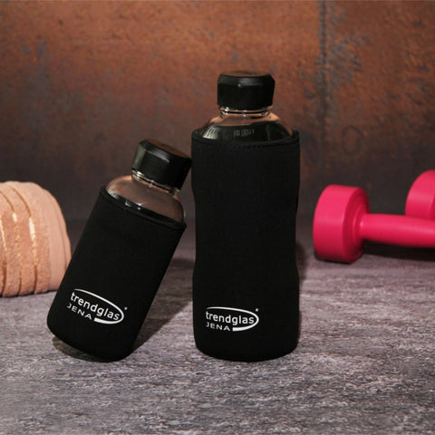 Image of TRENDGLAS JENA Glasflasche (1L) mit Volumenmarkierung