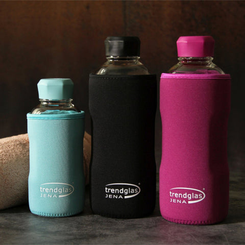 Image of TRENDGLAS JENA Glasflasche (1L) mit Volumenmarkierung