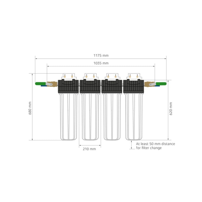 PEKA®20 Hausfilter-Module (MFH)