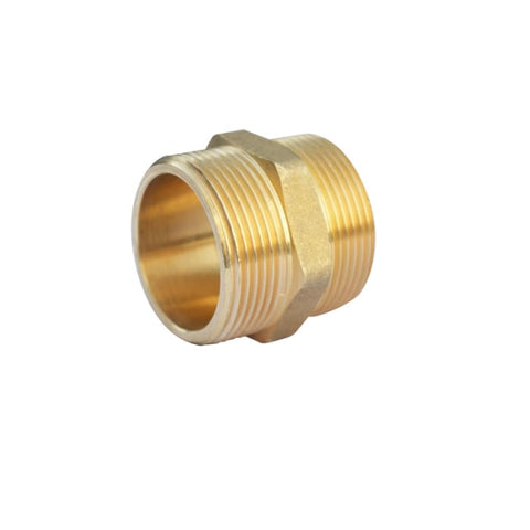 Image of PEKA® Zentralwasserfilter / Doppelnippel (Messing) 1,5"