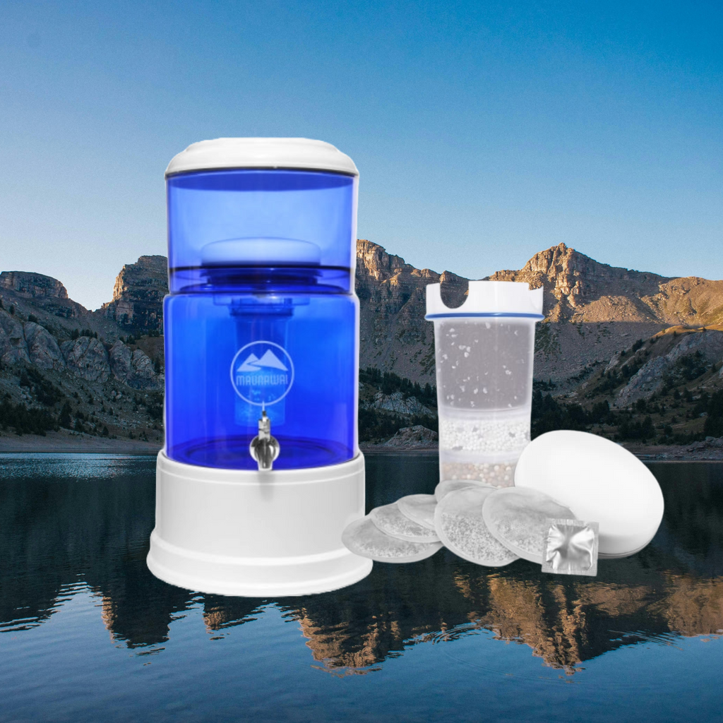 MAUNAWAI PI®PRIME Quelle K8 (bei viel Kalk) / mit Gravur (Lebensblume)