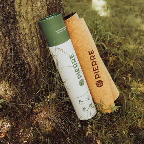 Image of PIERRE SPORTS® Kork-Yogamatte LION