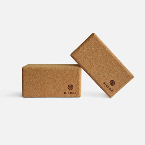 Image of PIERRE SPORTS® Yoga-Korkblöcke-Set (2Stk)