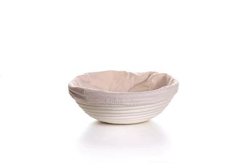Image of KEFIRKO DIY Rattan Teigkörbchen (mit Leinentuch)