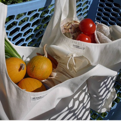 Image of RE-SACK Shopping Bags (Bio Cotton) SHOPPER / 2er-Set