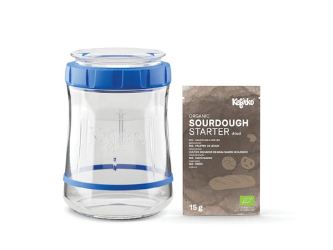 Image of KEFIRKO DIY Sauerteig Starter-Kit I (inkl. Bio-Starterkultur) / Diverse Farben