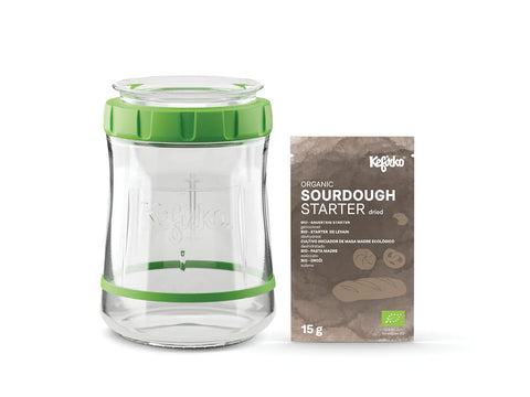 Image of KEFIRKO DIY Sauerteig Starter-Kit I (inkl. Bio-Starterkultur) / Diverse Farben