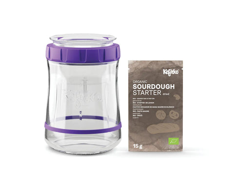 Image of KEFIRKO DIY Sauerteig Starter-Kit I (inkl. Bio-Starterkultur) / Diverse Farben