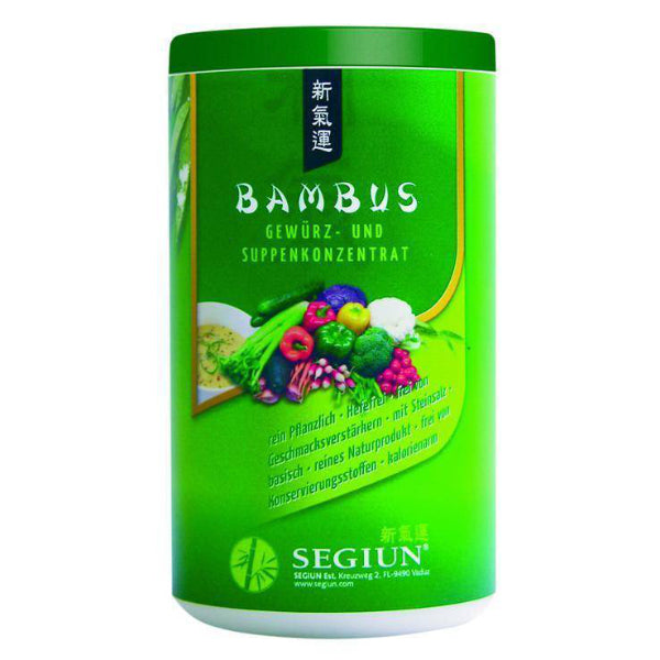 SEGIUN Bambus Bouillon 300g mit basischem Steinsalz (94 Mineralien) – Aqua  Natura GmbH