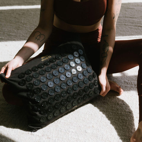 Image of SHAKTI MAT® Akupressur Kissen PREMIUM (Schwarz)