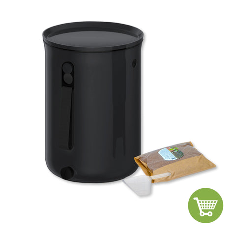 Image of SKAZA® Küchenkomposter Bokashi ORGANKO / OCEAN BLACK
