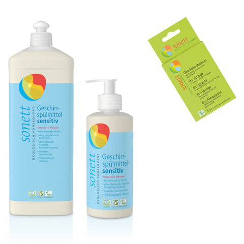 Image of SONETT Öko-Geschirrspülmittel-Set / SENSITIV