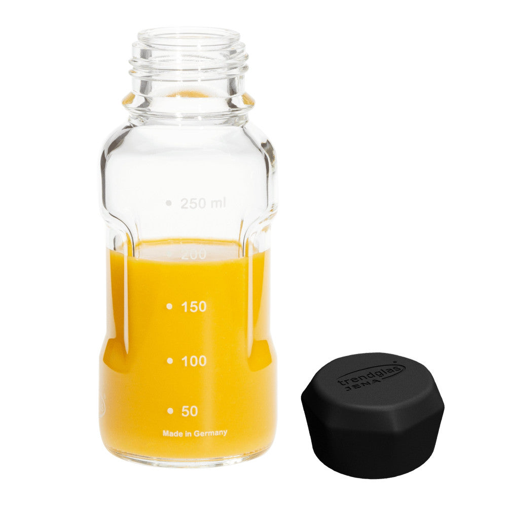TRENDGLAS JENA Glasflasche BLUE OCEAN / 250ml (Diverse Farben)