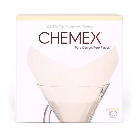 Image of CHEMEX Kaffee-Filterpapier (rund/viereckig) / 100Stk.