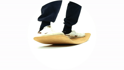 Image of TICTOYS - das.BRETT Balance Board (lackiert)