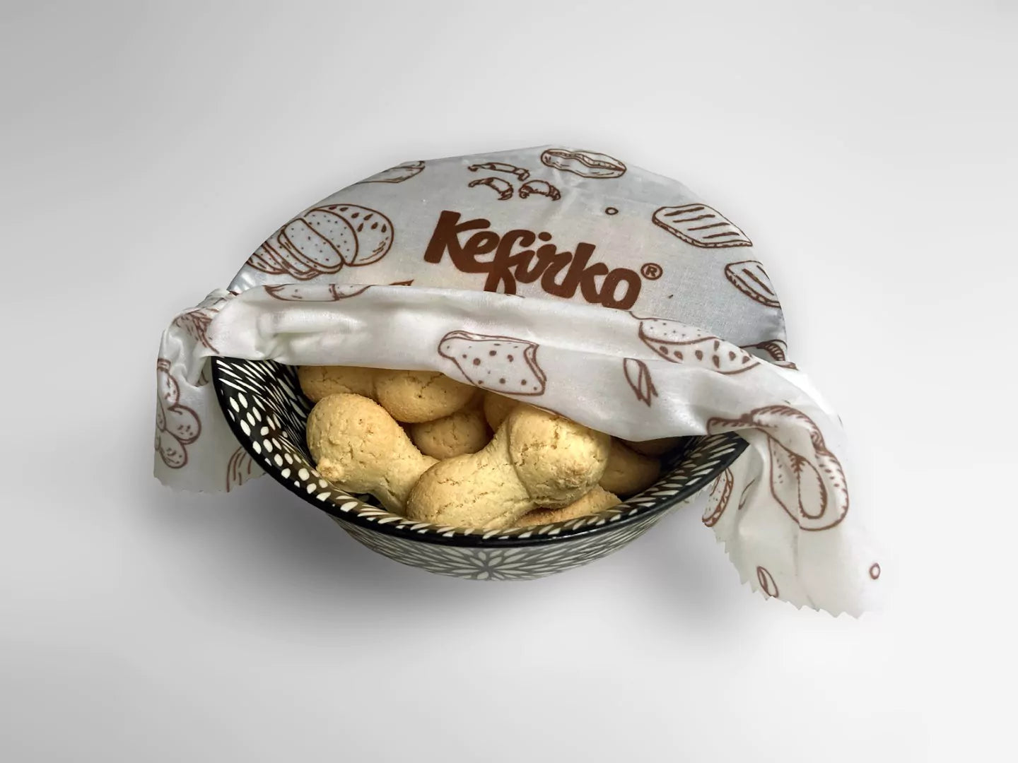 KEFIRKO Wachstücher (vegan) / 3er Set