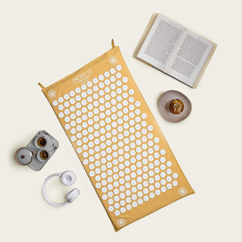 Image of SHAKTI MAT® Akupressur-Matte (XL) / LIGHT (Sensitive) / GELB