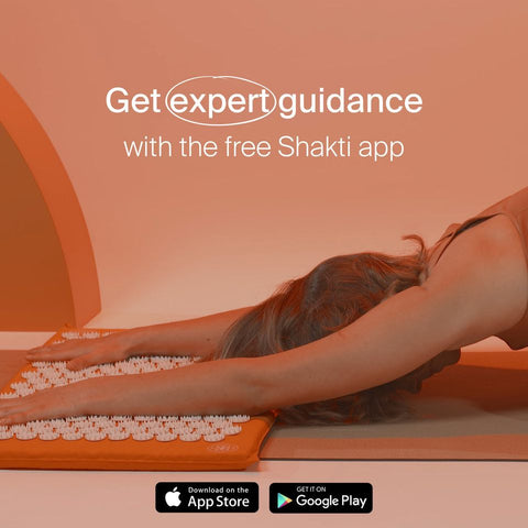 Image of SHAKTI MAT® Akupressur-Set ORIGINAL / ORANGE